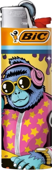BIC Maxi Feuerzeug Urban Animals Gorilla