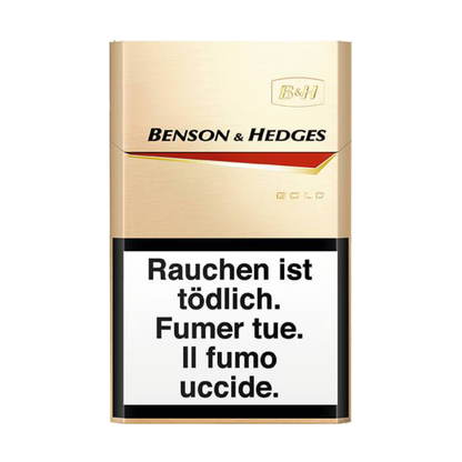 Benson & Hedges Classic Gold Box Zigaretten