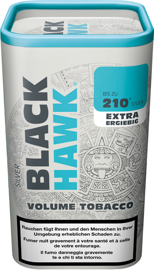 Black Hawk Silver Volume Myo Tin 95g Tabak