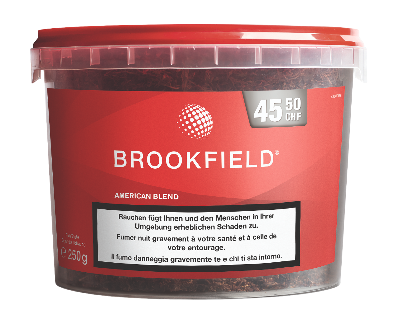 Brookfield American Blend Myo Tin 250g Tabak