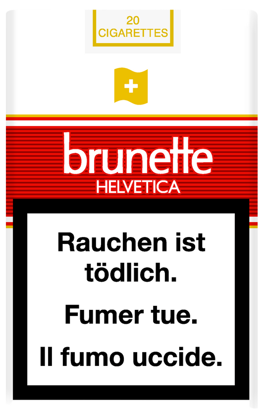 Brunette Helvetica Soft Filter Zigaretten