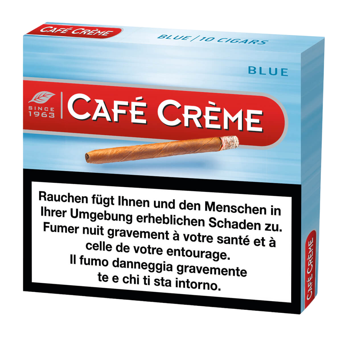 Cafe Creme Blue 10`S Cigarillos