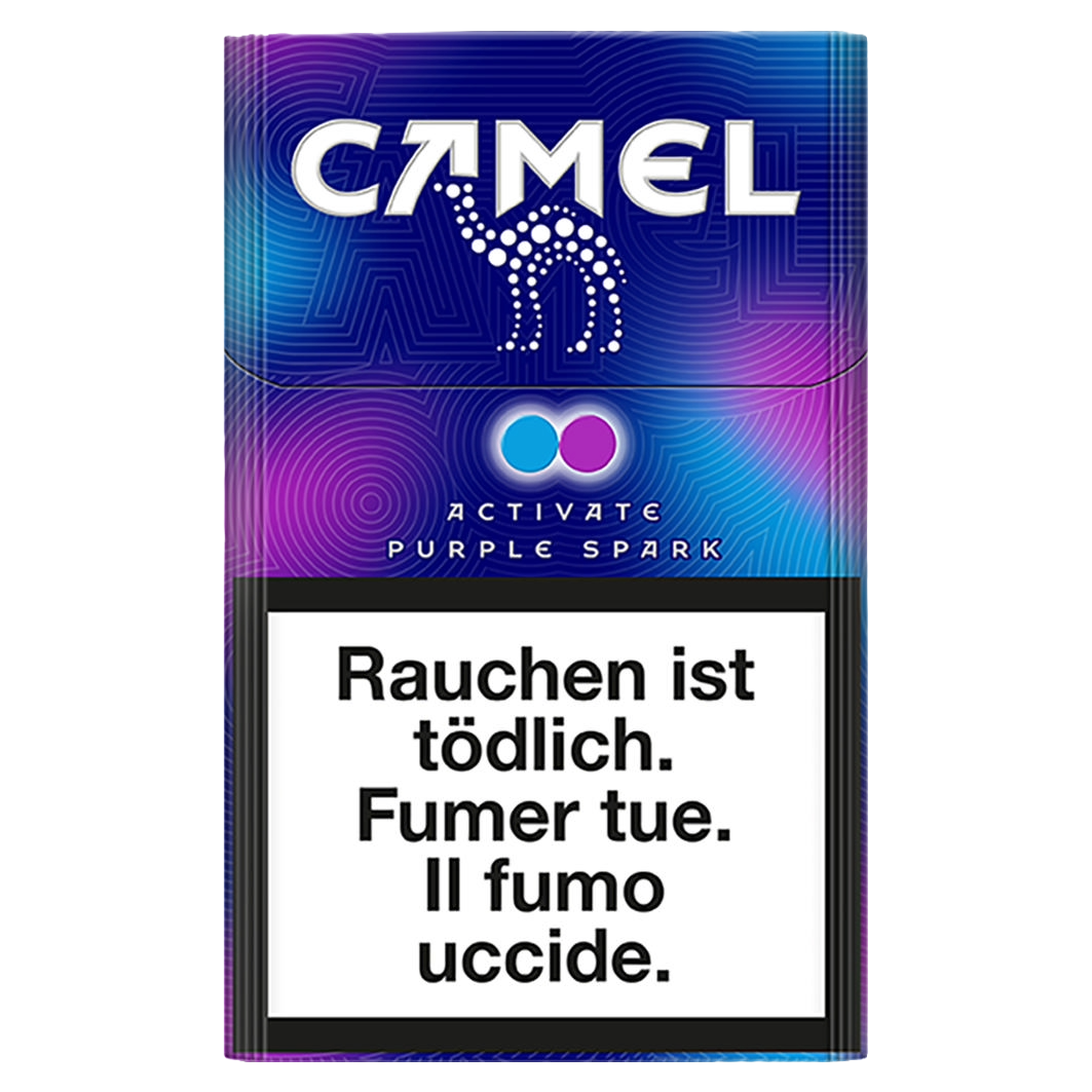 Camel Activate Purple Spark Box Zigaretten