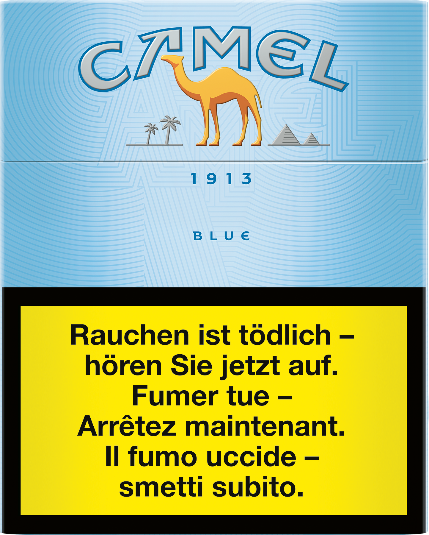 camel blue tobacco pouch Regular 85 Box 20 ct., 10 pk Cigarette Camel Blue 99's 1PK