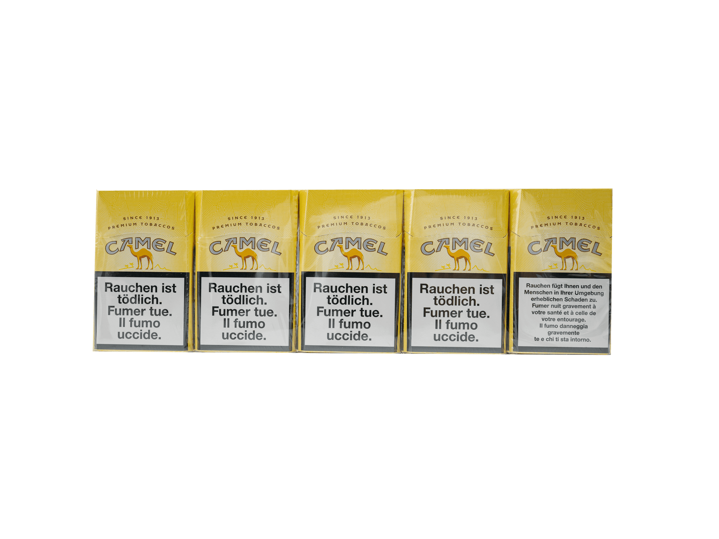 Camel Yellow Box Filters Zigaretten