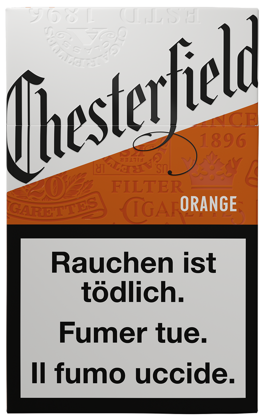 Chesterfield Orange Box Zigaretten