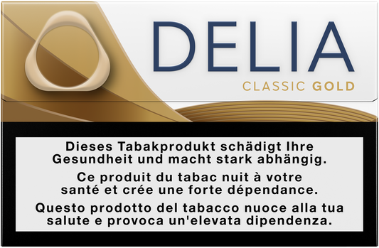 DELIA Classic Gold FortKnox Zigaretten