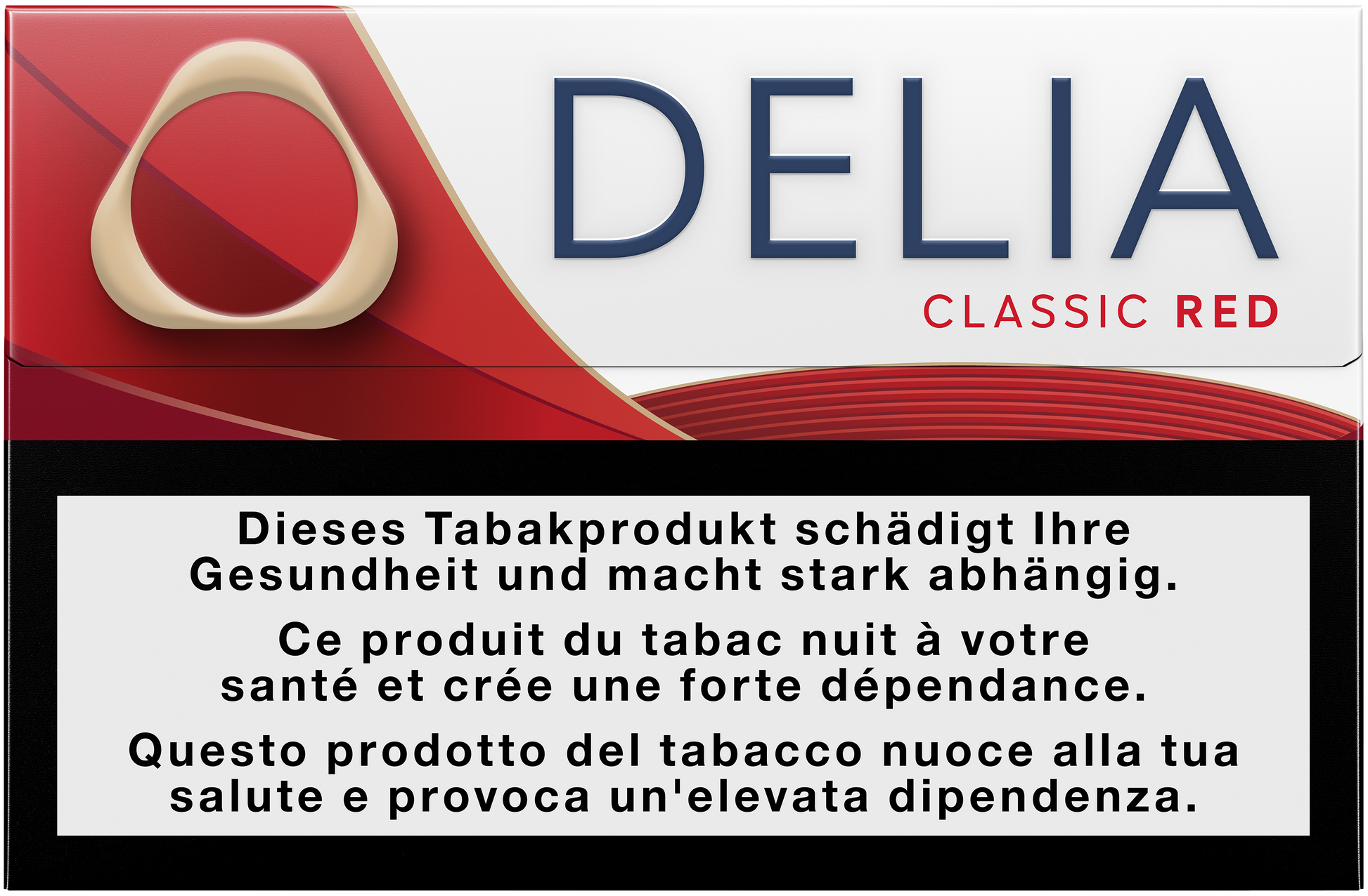 DELIA Classic Red FortKnox Zigaretten