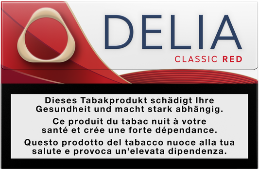 DELIA Classic Red FortKnox Zigaretten