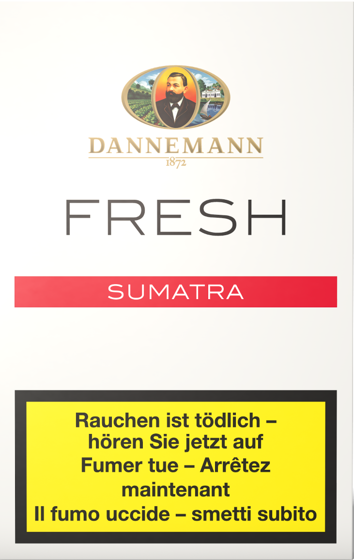 Dannemann Fresh Sumatra Zigarren 5 Stück Etui