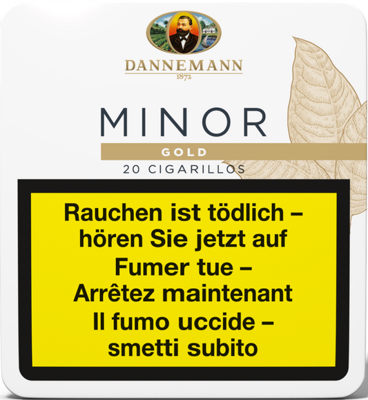 Dannemann Minor Gold Cigarillos 20 Stueck