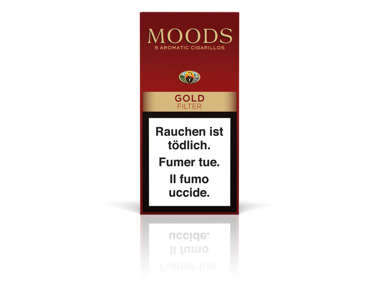 Dannemann Moods Gold Filter 5 Stück Cigarillos