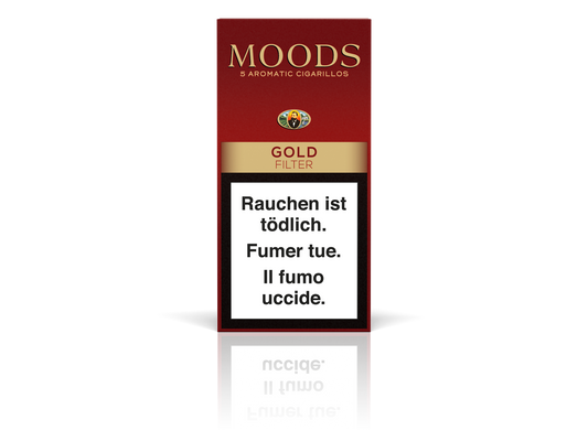 Dannemann Moods Gold Filter 5 Stück Cigarillos
