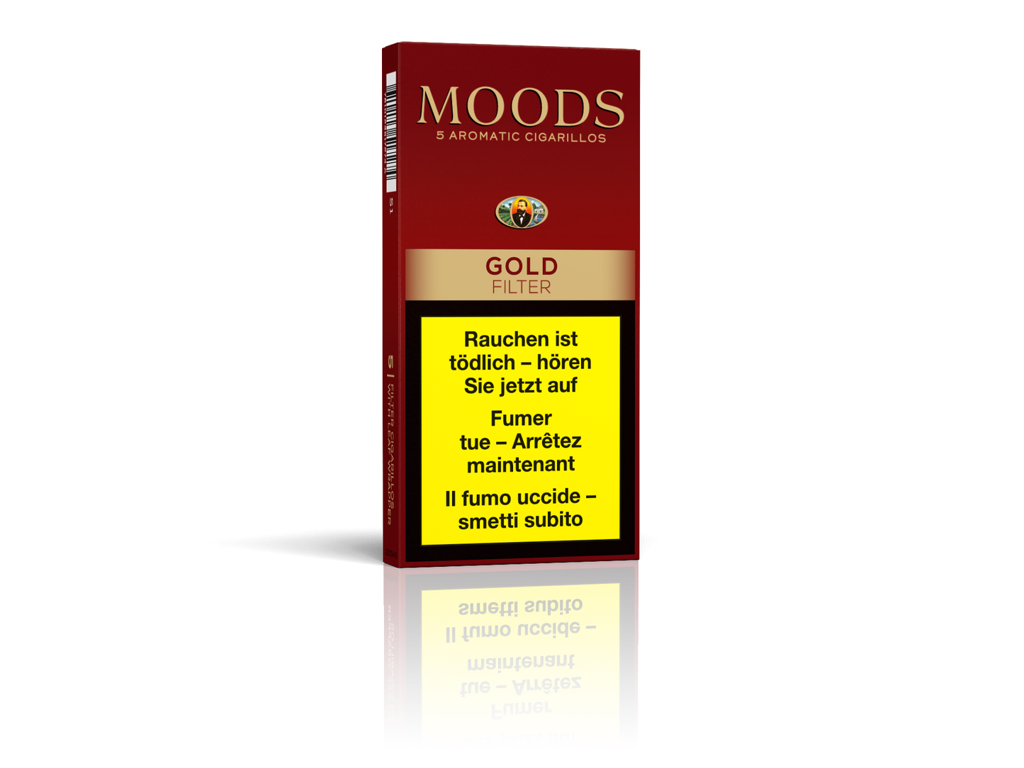 Dannemann Moods Gold Filter Cigarillos 5 Stück