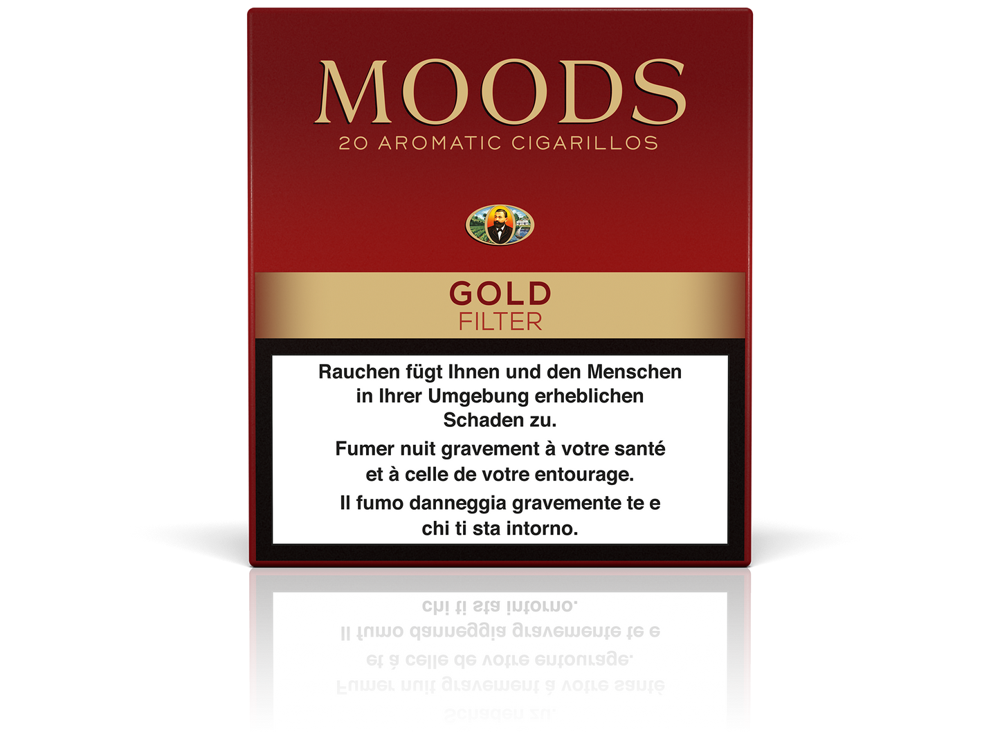 Dannemann Moods Golden Taste 20 Stück Cigarillos