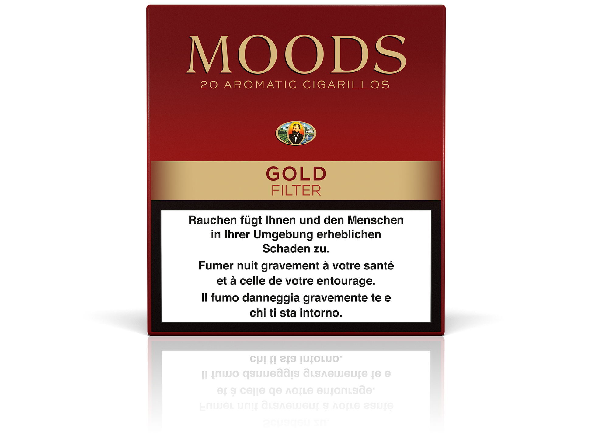 Dannemann Moods Golden Taste 20 Stück Cigarillos