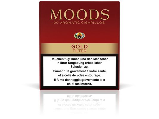 Dannemann Moods Golden Taste 20 Stück Cigarillos