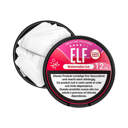 Elf Watermelon Ice Nicotine Pouches 12mg