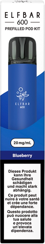 Elfbar 600 Pod Kit Blueberry E-Zigaretten Pods