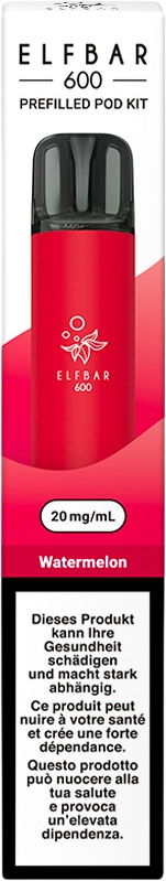 Elfbar 600 Pod Kit Watermelon E-Zigaretten Pods