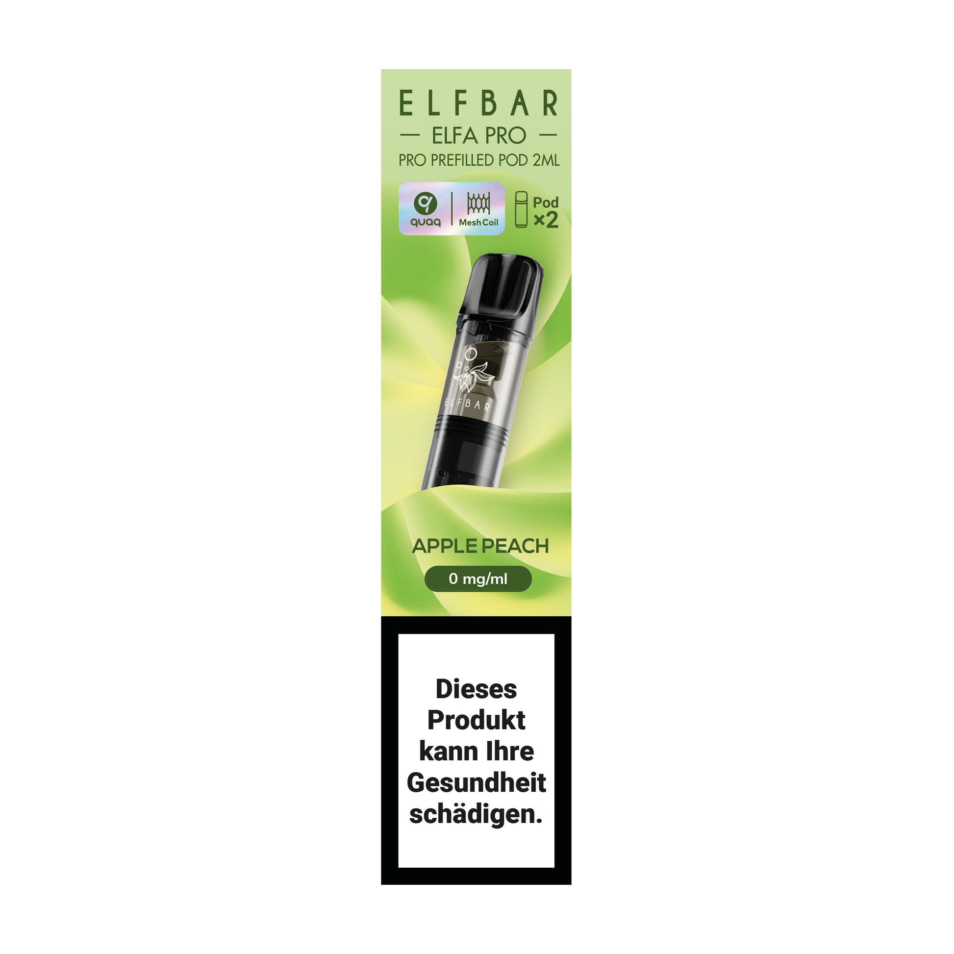 Elfbar Elfa Pro Apple Peach 2ml 2Pods 0mg