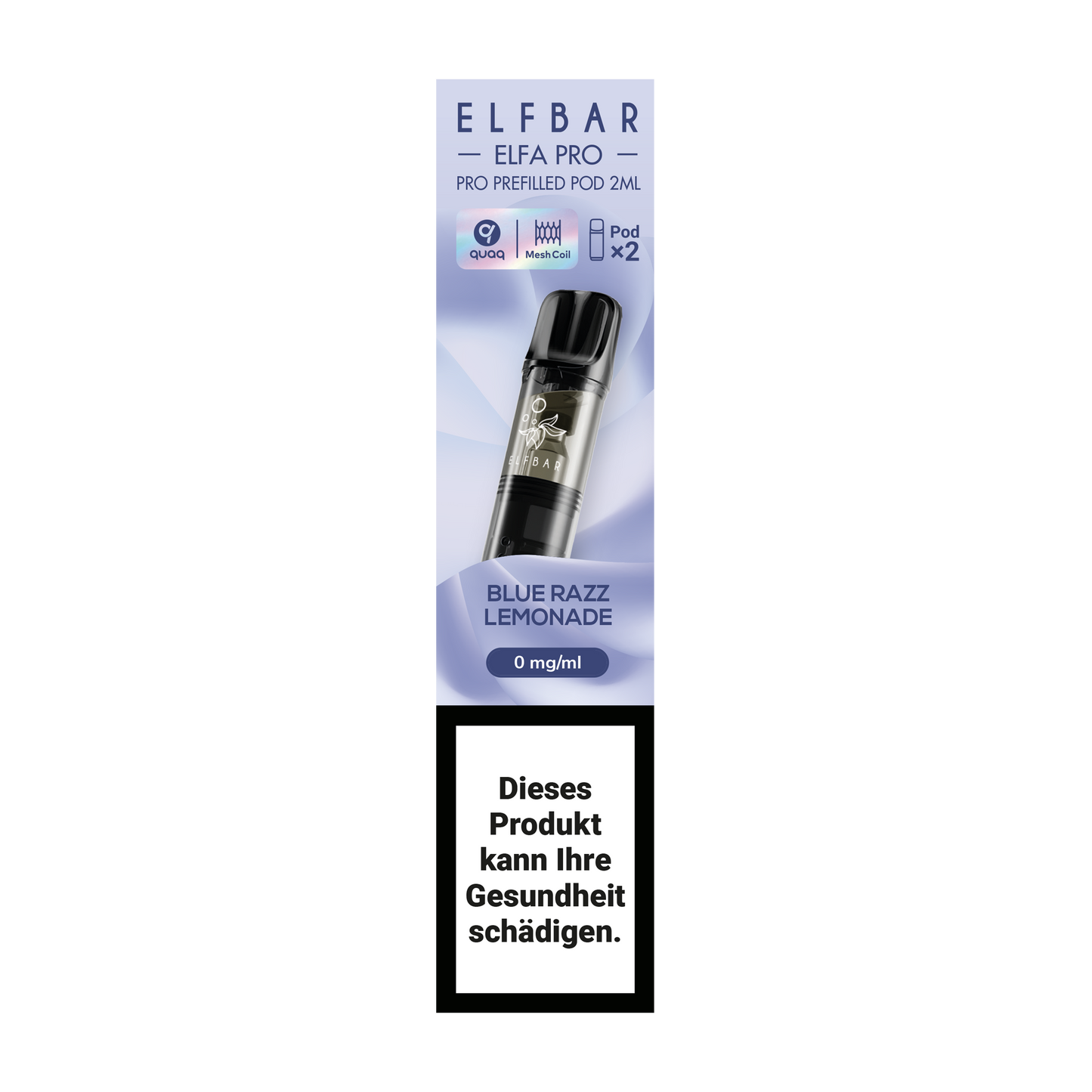 Elfbar Elfa Pro Blue Razz Lemonade 2ml 2Pods 0mg