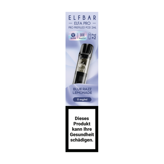 Elfbar Elfa Pro Blue Razz Lemonade 2ml 2Pods 0mg