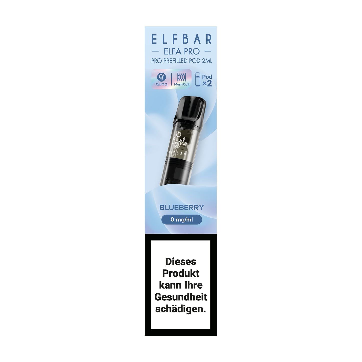 Elfbar Elfa Pro Blueberry 2ml 2Pods 0mg