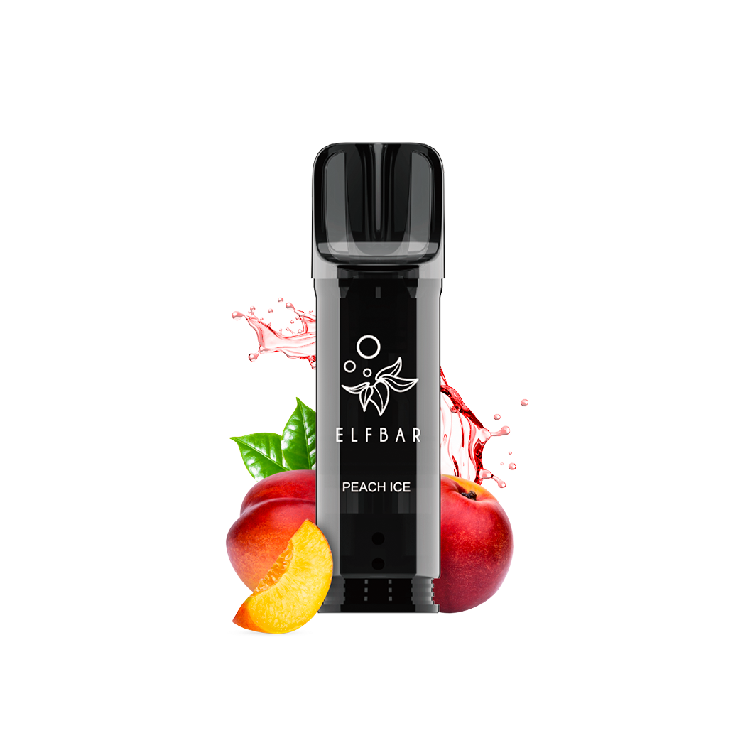 Elfbar Elfa Pro Peach Ice 2ml Pods 0mg