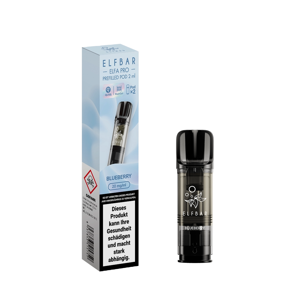 Elfbar Elfa Pro Pods Blueberry Vape