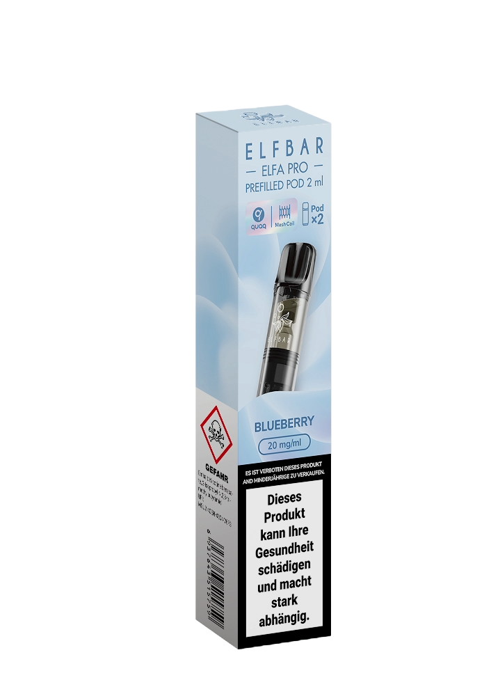 Elfbar Elfa Pro Pods Blueberry Vape