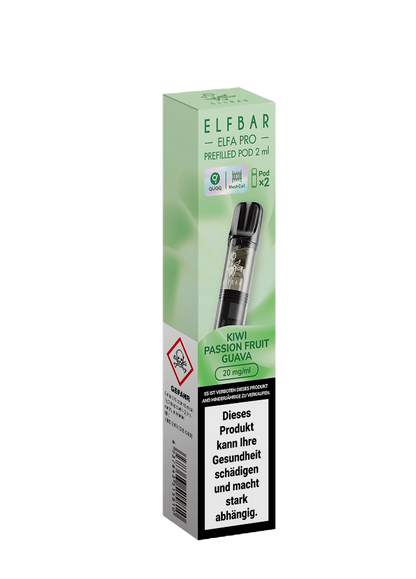 Elfbar Elfa Pro Pods Kiwi Passionfruit Guava Vape