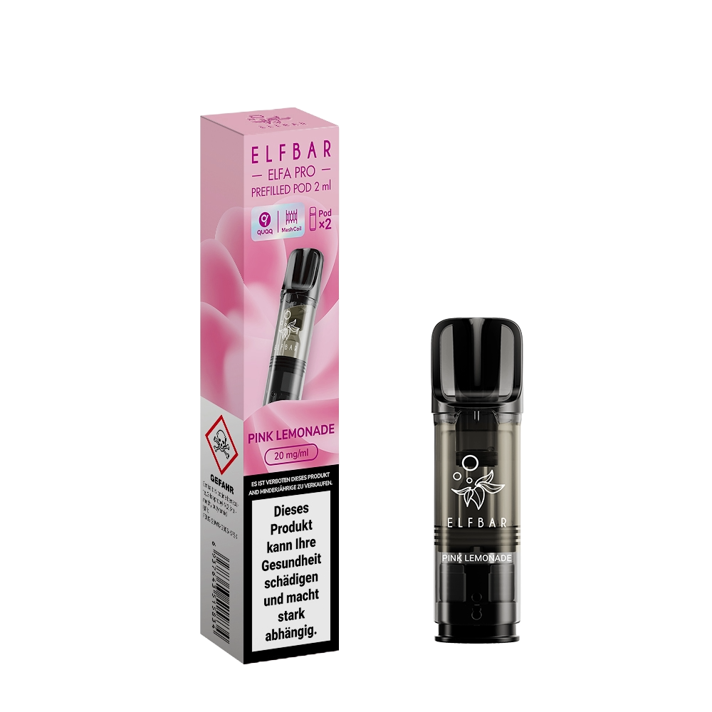 Elfbar Elfa Pro Pods Pink Lemonade Vape