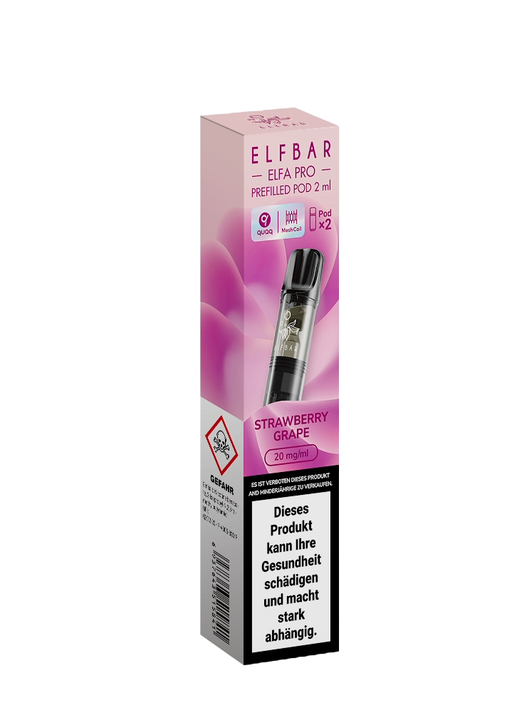 Elfbar Elfa Pro Pods Strawberry Grape Vape