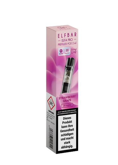 Elfbar Elfa Pro Pods Strawberry Grape Vape