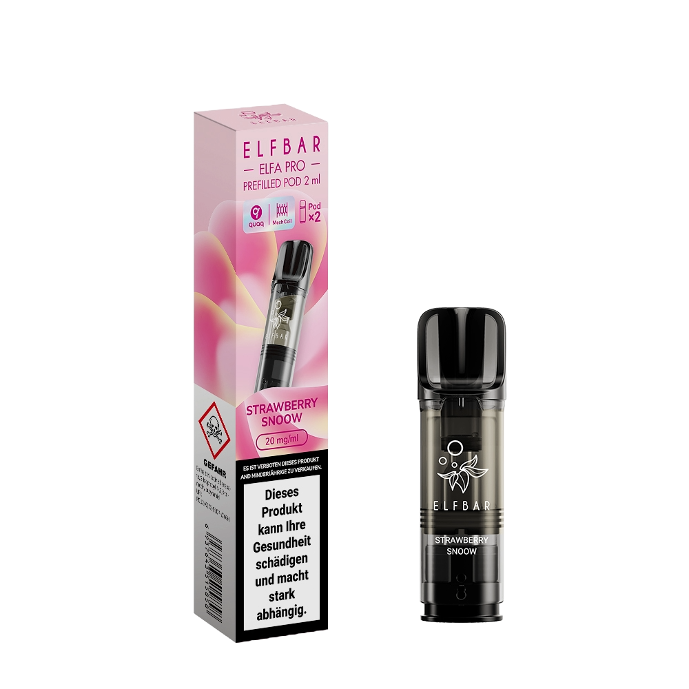 Elfbar Elfa Pro Pods Strawberry Snow Vape