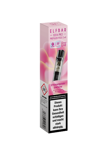 Elfbar Elfa Pro Pods Strawberry Snow Vape