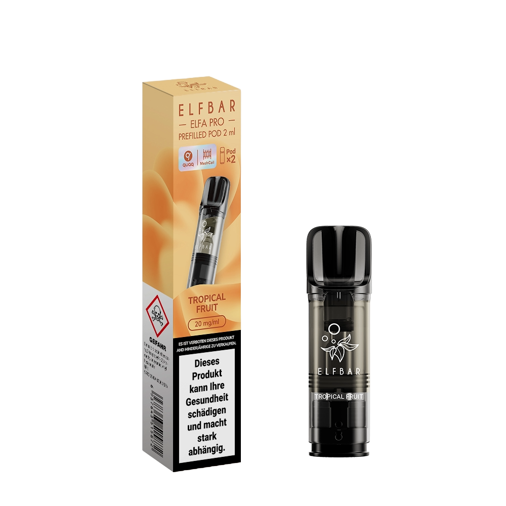 Elfbar Elfa Pro Pods Tropical Fruit Vape