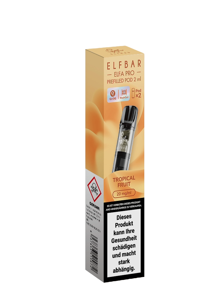 Elfbar Elfa Pro Pods Tropical Fruit Vape