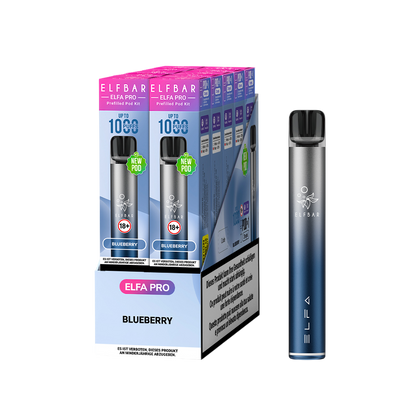 Elfbar Elfa Pro V2 Kit 2ml Twilight Blue Blueberry E-Zigaretten Pods