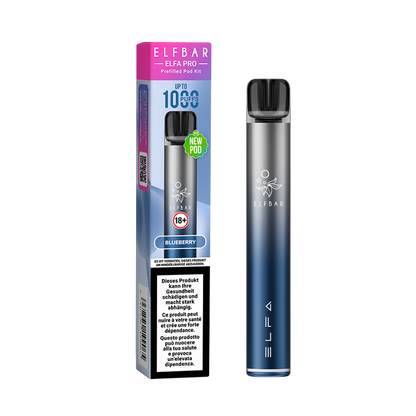 Elfbar Elfa Pro V2 Kit 2ml Twilight Blue Blueberry E-Zigaretten Pods