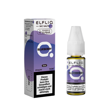 Elfbar Elfliq Blueberry 20mg 10ml E-Liquid