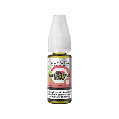 Elfbar Elfliq Kiwi Passion Fruit Guava 20mg 10ml E-Liquid