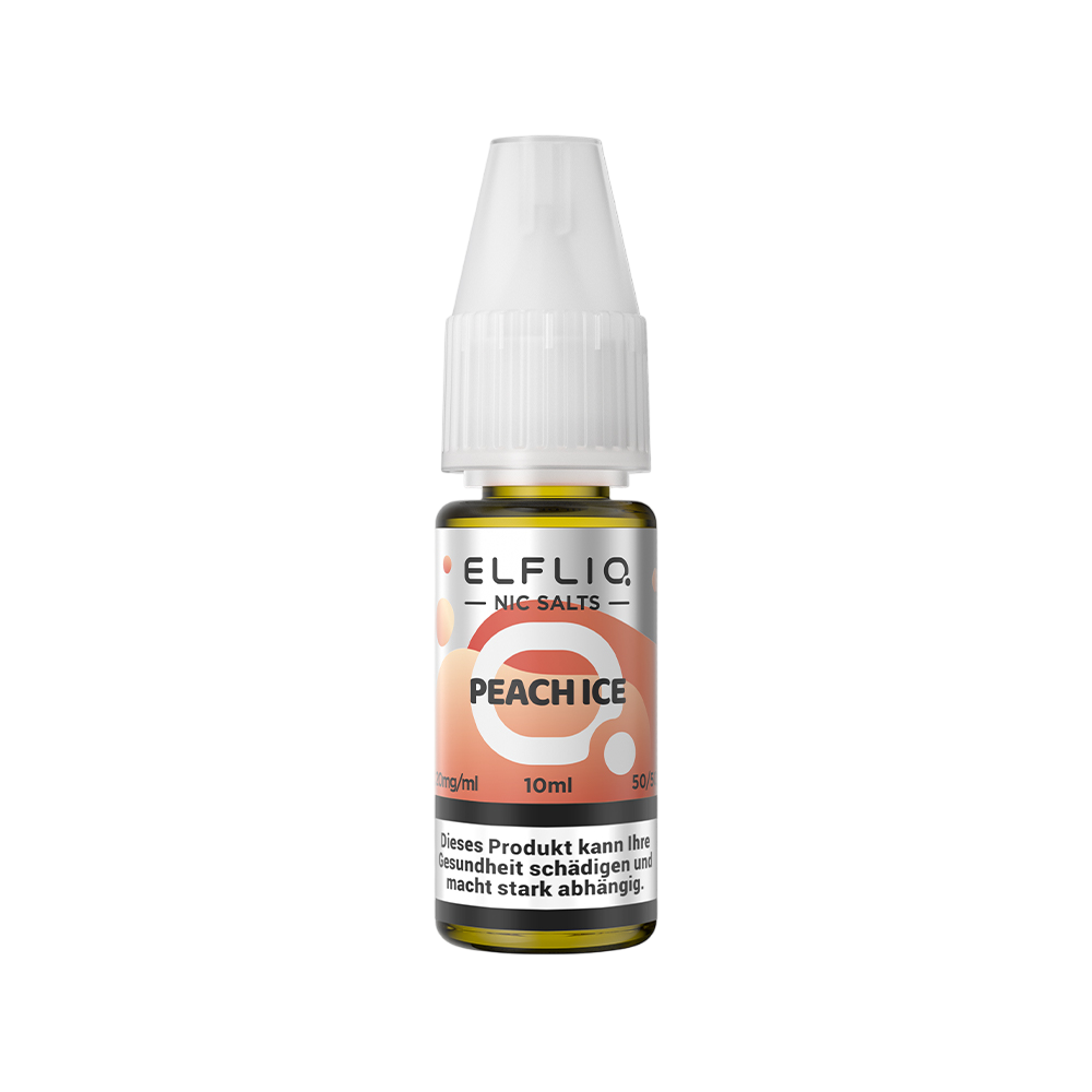 Elfbar Elfliq Peach Ice 20mg 10ml E-Liquid