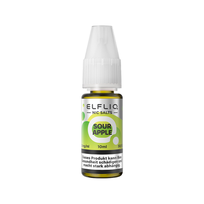 Elfbar Elfliq Sour Apple 20mg 10ml E-Liquid