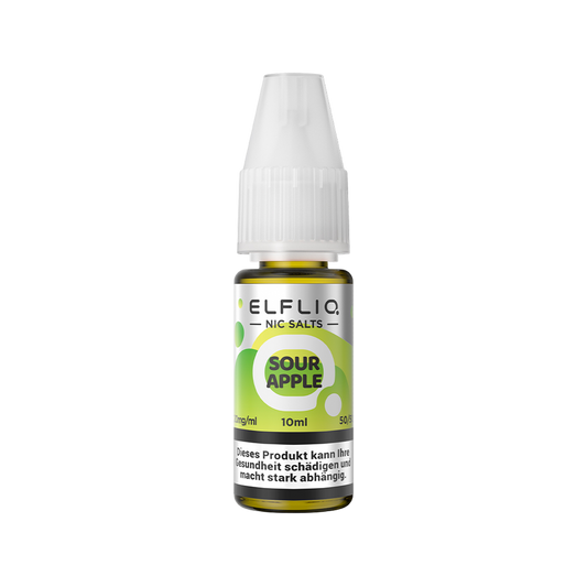 Elfbar Elfliq Sour Apple 20mg 10ml E-Liquid