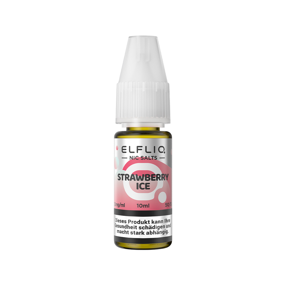 Elfbar Elfliq Strawberry Ice 20mg 10ml E-Liquid