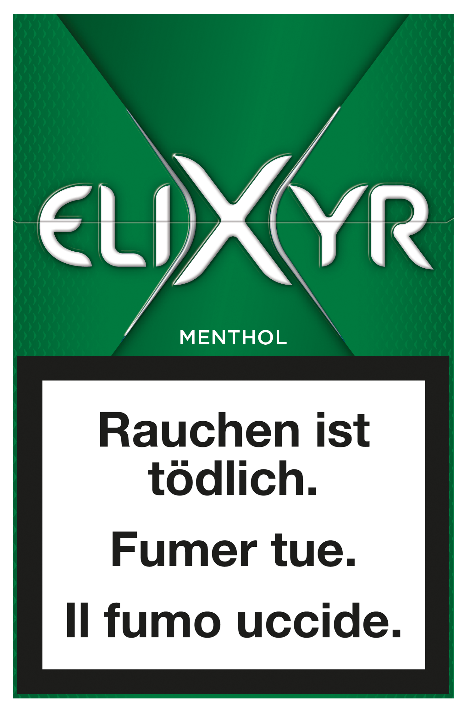 Elixyr Grün Fresh Menthol Box Zigaretten