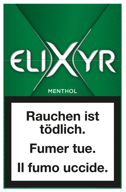 Elixyr Grün Fresh Menthol Box Zigaretten