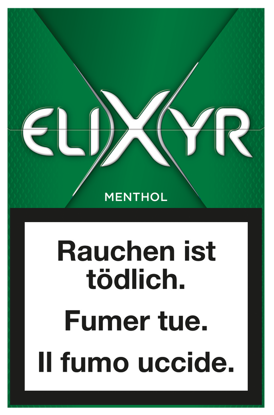 Elixyr Grün Fresh Menthol Box Zigaretten